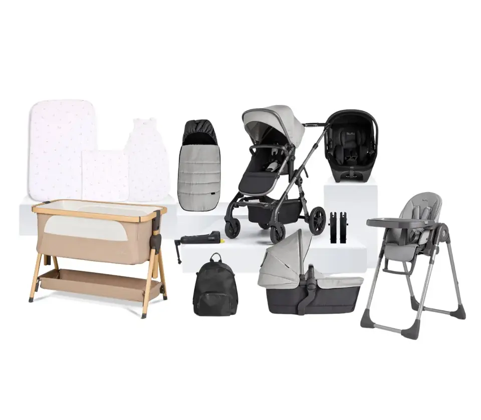 View Silver Cross Coast Shoreline Newborn Ultimate Bundle 17 piece information