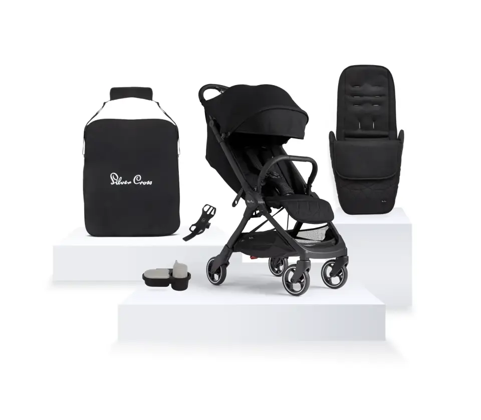 View Silver Cross Clic Space Stroller Accessory Bundle 5 piece information