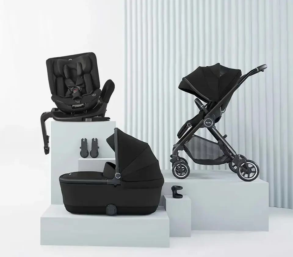 View Silver Cross Dune Space First Bed Carrycot Motion All Size Travel Pack Bundle information