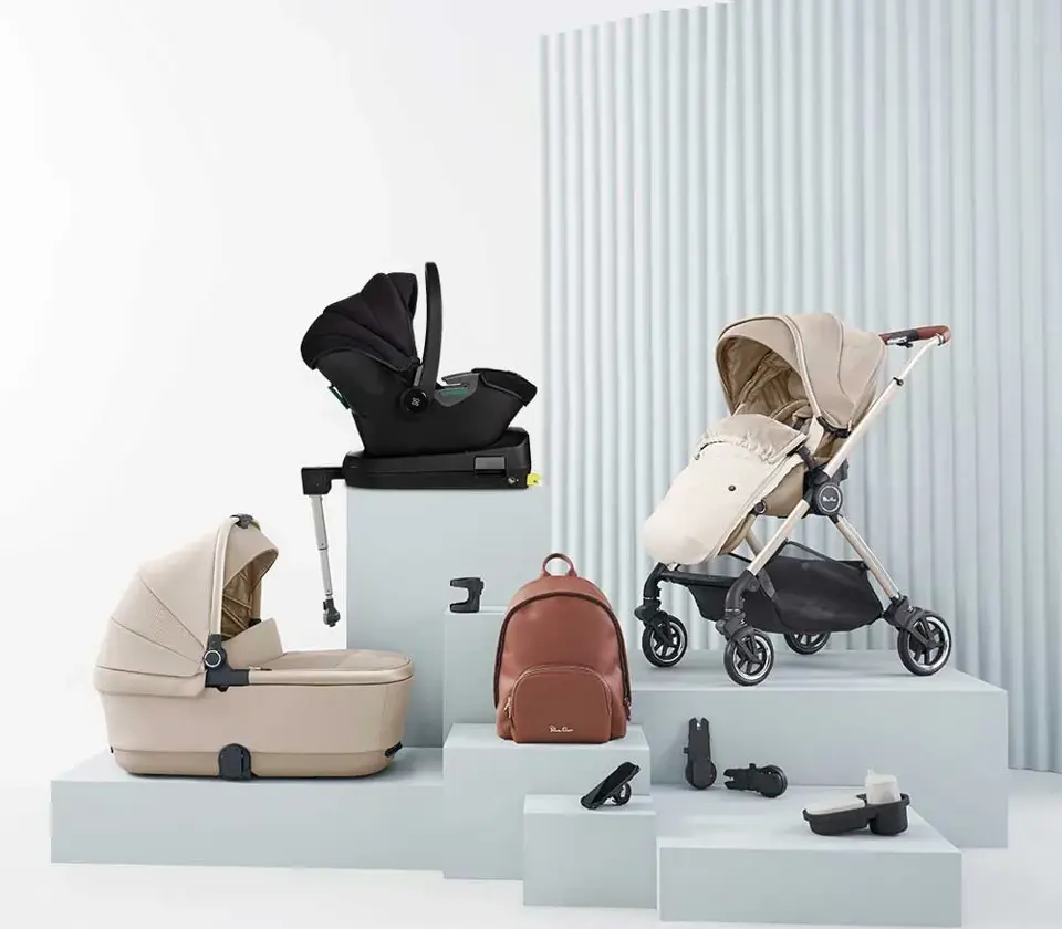 Dune, First Bed Folding Carrycot & Ultimate Pack Bundle