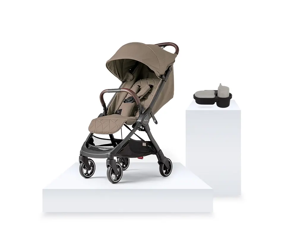 View Silver Cross Clic Cobble Stroller with Snack Tray information