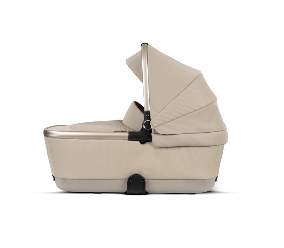 View Silver Cross DuneReef Stone First Bed Folding Carrycot information