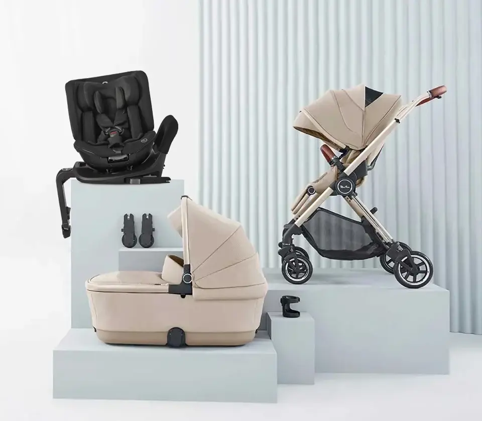 View Silver Cross Dune Stone First Bed Carrycot Motion All Size 360 Travel Pack Bundle information