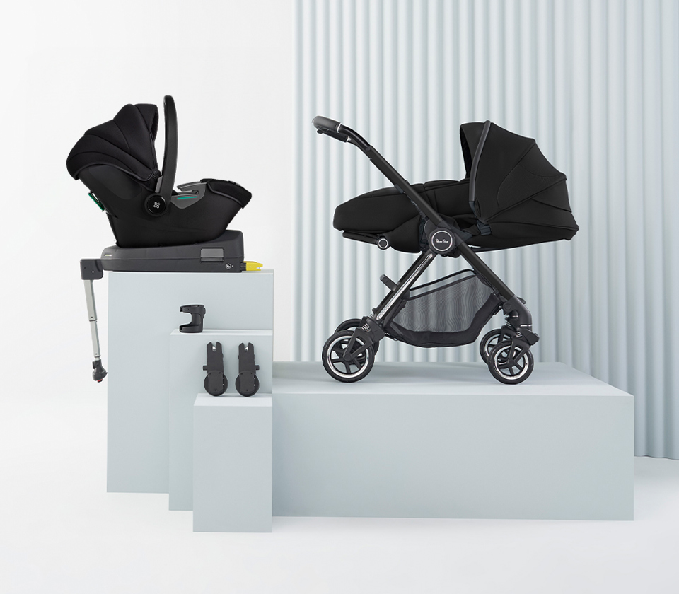 View Silver Cross Dune Space Newborn Pod Dream iSize Travel Pack Bundle information