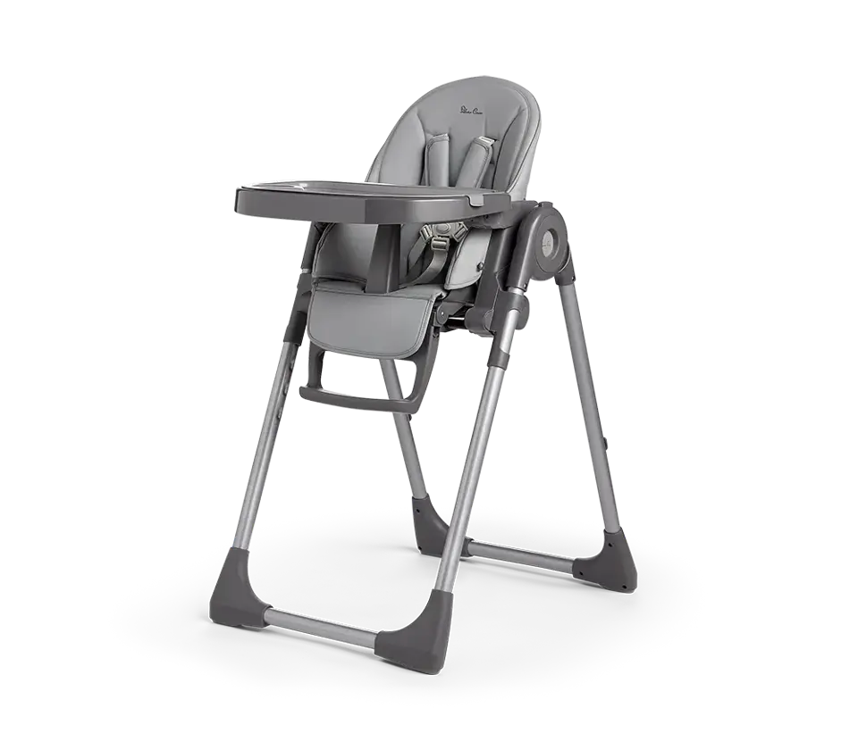 View Silver Cross Buffet Highchair Cool Grey Mealtime Set Silicone Tray Bundle information