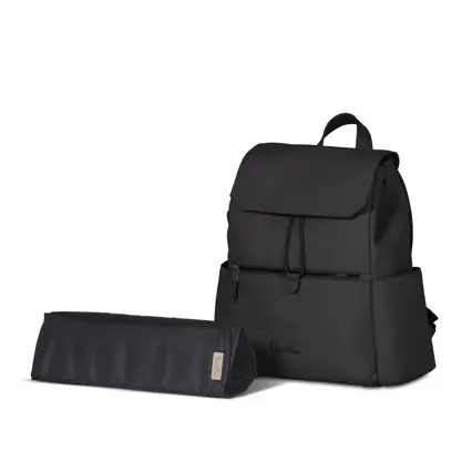 Changing backpack with changing mat