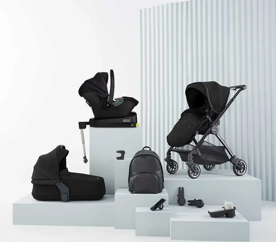 Dune, Compact Folding Carrycot & Ultimate Pack Bundle