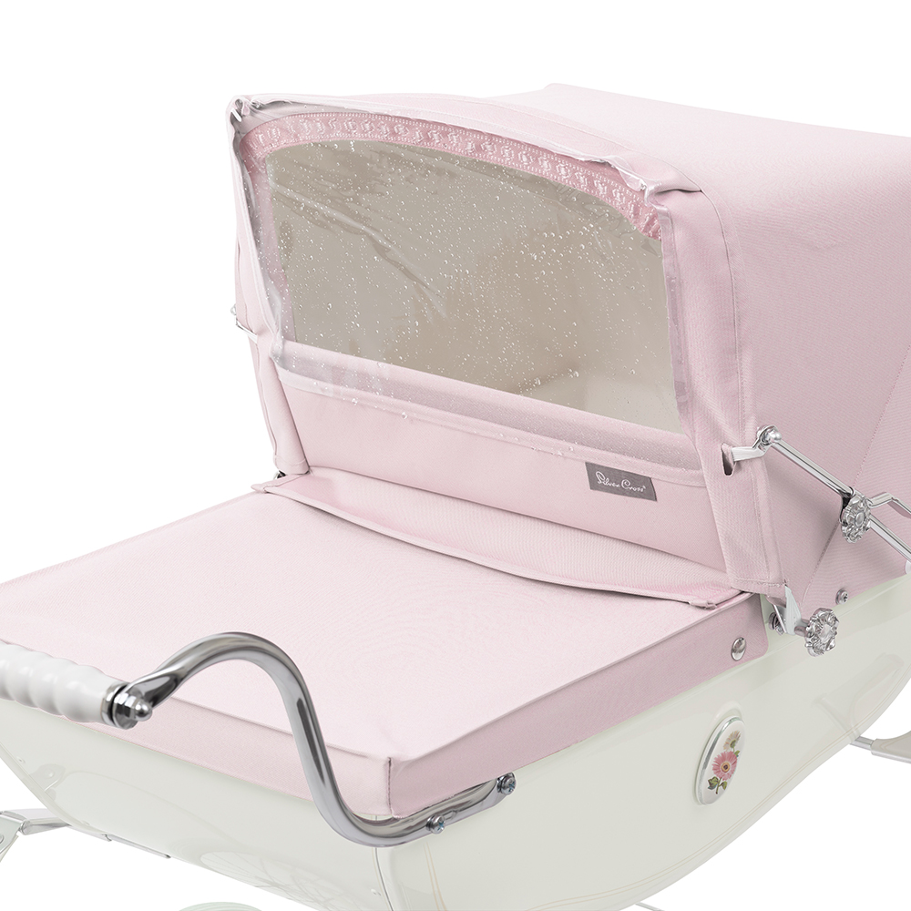 Silver cross dolls pram rain cover sale