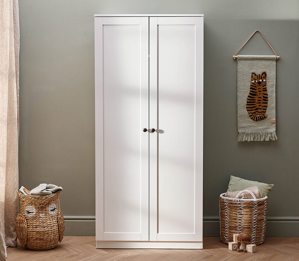 View Silver Cross Bromley white wardrobe information