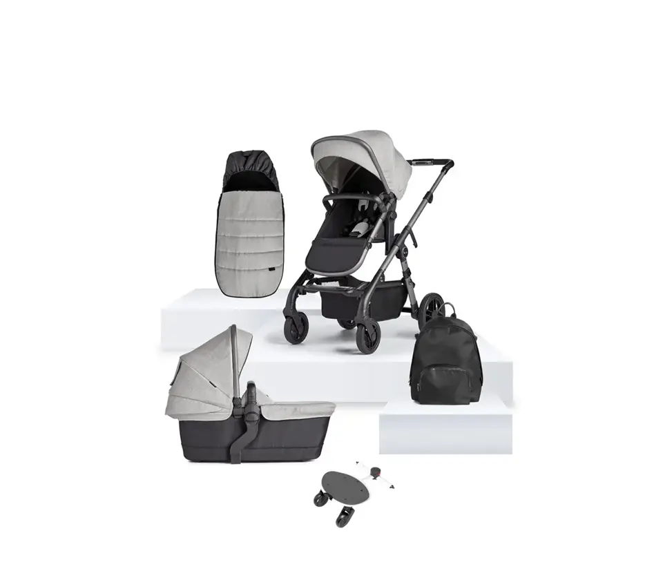 View Silver Cross Coast Shoreline Travel System Accessory Bundle 7 piece information